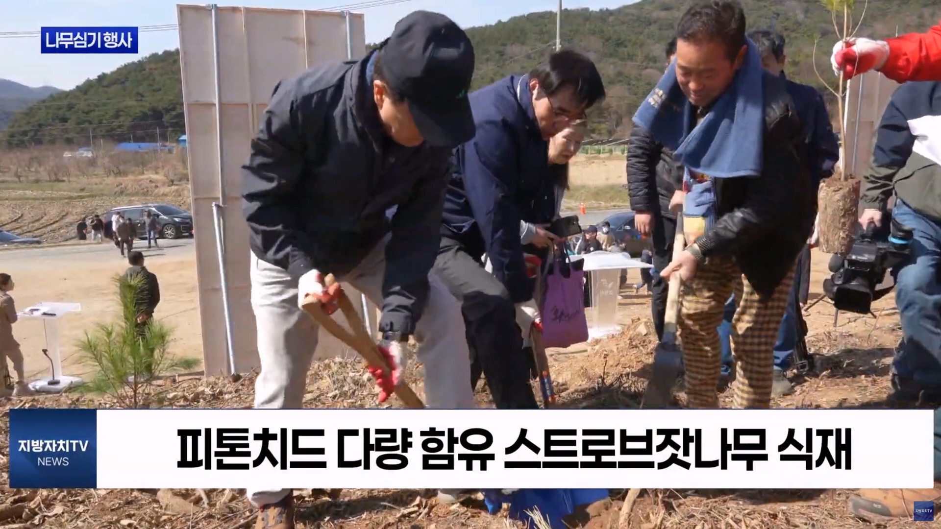 [0406 지방자치TV 4시 뉴스]보령시, 제80회 식목일 기념 나무심기 행사 개최